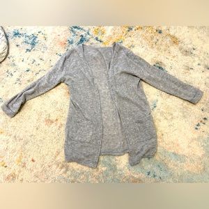 Grey soft cardigan